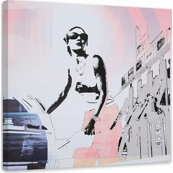 Obraz OBRAZ NA PLÁTNĚ Žena Móda Paříž 30x30