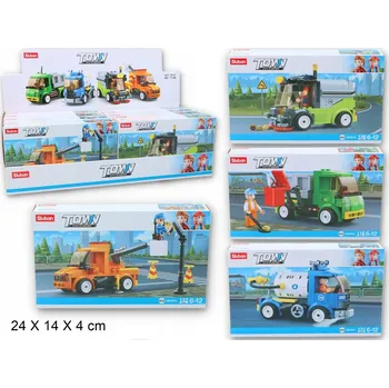 ostatní stavebnice Čisticí Stavebnice Sluban City 136 dílků