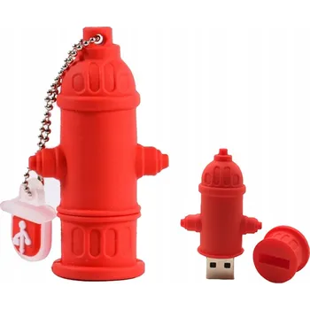 USB flash disk USB flash disk DIAWAY HYDRANT WODA STRAŻ OGIEŃ POŻAR 16 GB USB 2.0 červený
