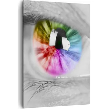 Obraz Obraz na plátně do obýváku ložnice 50x70 abstrakce obrazy na zeď