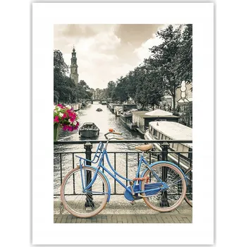 Obraz Obraz plakát do obýváku nebo ložnice 30x40 cm – město, plakáty na zeď bez rámu