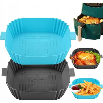 Obraz 2x SILIKONOVÁ FORMA NA PEČENÍ DO FRITÉZY OPAKOVANĚ POUŽITELNÁ