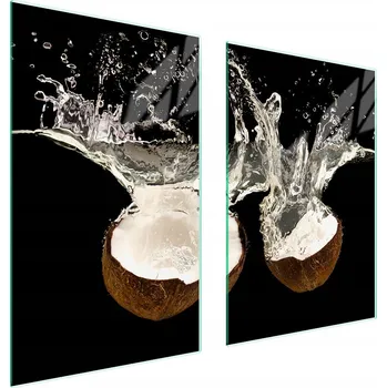 Kuchyňské prkénko Krájecí deska TMK ArtDeko sklo 2 ks