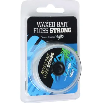 Šňůrka Giants Fishing Waxed Bait Floos Strong 50m