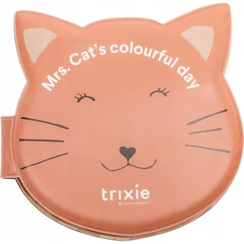 Hračka pro nejmenší Knížka do vany Barevný den - Kočka Trixie Baby