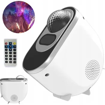 Lampička Projektorová lampička RED bílá