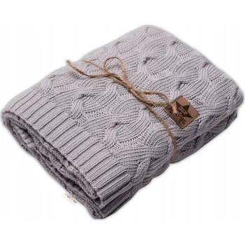 Dětská deka Dětská deka Baby Nellys 80 x 100 cm šedá