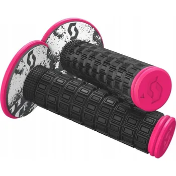 grip SCOTT Mellow růžové gripy / rukojeti na motokros