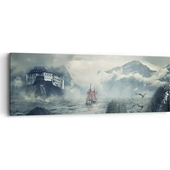 Obraz Obraz na plátně do obýváku, ložnice 90x30 krajina foto obrazy na zeď