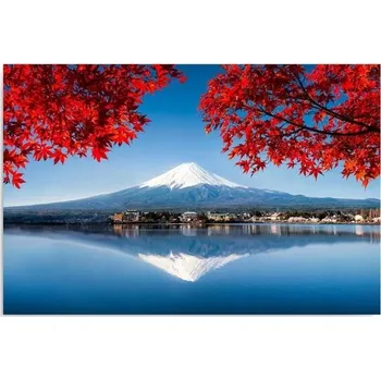 Obraz Dekorační panel Výhled na Fudži 50x40
