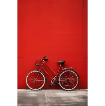 Plakát Plakát Červené Kolo bez rámu 61 x 91,5 cm