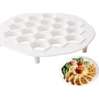 Nádoba na pečení Forma na Pirohy, Uška, Ravioli, Bramborové Knedlíky Pirohy 19 ks