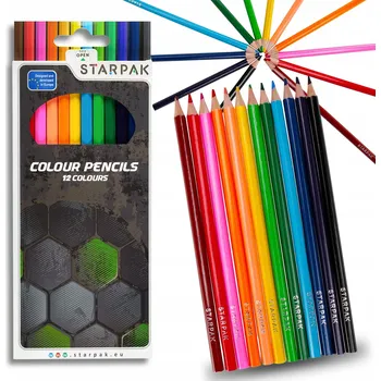 Kresba STARPAK FOTBALOVÉ PASTELKY 12 BAREV