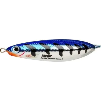 Umělá nástraha Wobler Rapala Rattlin Minnow Spoon 08 MBT