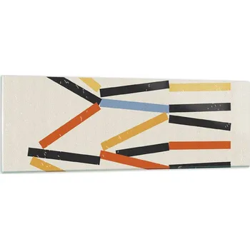 Obraz Obraz na skle do obýváku ložnice 90x30 minimalismus obrazy na zeď sklo