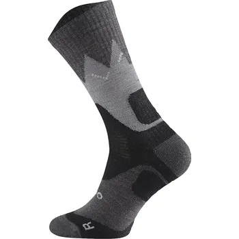 Dámské ponožky Outdoorové ponožky Falcon Trail ALPAKA & MERINO 70% vlny, velikost 35-38, Carbon