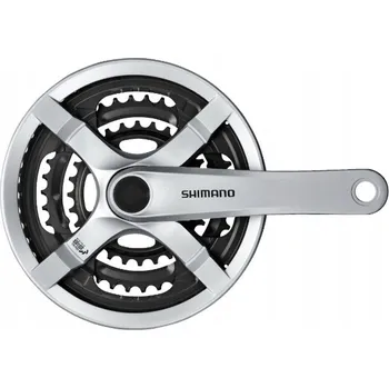 Klika na kolo Kliky Shimano FC-TY501, 3-řadé, 42-34-24 zubů, 170 mm, uchycení na čtverec