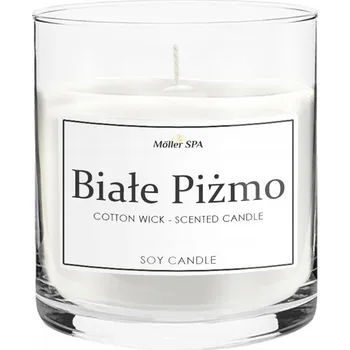 Svíčka Sójová vonná svíčka Bílé Pižmo Skandynawski Dom 1 ks