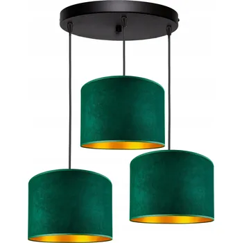 Závěsné svítidlo Fibram Lighting STÍNIDLO VELUR 3-bodové světlo patice E27