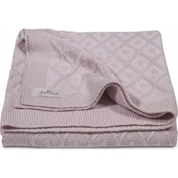 Dětská deka Dětská pletená deka Diamond Check 100 cm Jollein