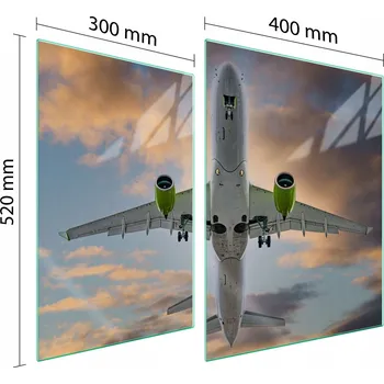 Obraz Krájecí deska TMK ArtDeko sklo 2 ks