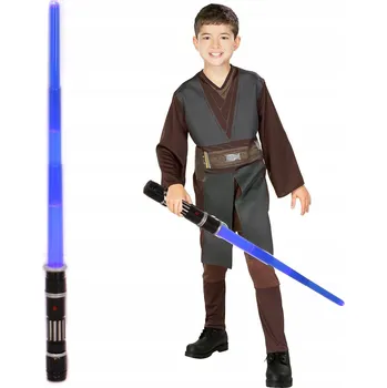 Modrý světelný meč Star Wars 80 cm elektronický zvuk + světlo