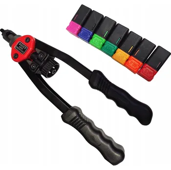 Nýtovací pistole Ruční nýtovací kleště pro nýtovací matice M3 - M12 SC-ML605-2 + nýtovací matice