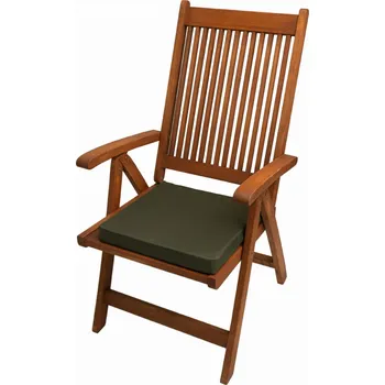 Podsedák Podsedák na židli 40x40x4 cm, 2 kusy, zelený