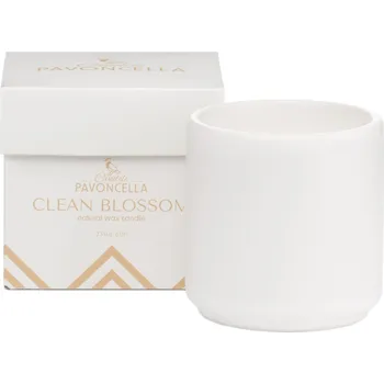 Svíčka Sójová vonná svíčka Clean Blossom Pavoncella