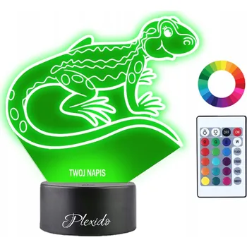 Lampička Plexido vícebarevná Noční lampa