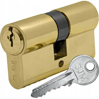 Vložka do dveří Vložka zámku 30/50 GJM mosaz, 3 klíče v sadě