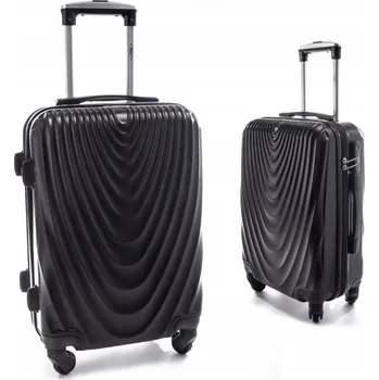 KEMER Velký tvrdý kufr ABS 663 L CZARNA 92 l