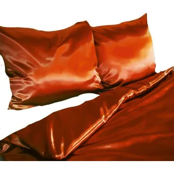 Povlečení Saténové Povlečení 160 MOKER Skořicové