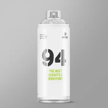 Barva ve spreji Montana MTN 94 Stříbrná Metalíza sprej 400 ml