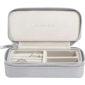 Šperkovnice Cestovní šperkovnice Stackers Pebble Grey Medium | šedá 74616