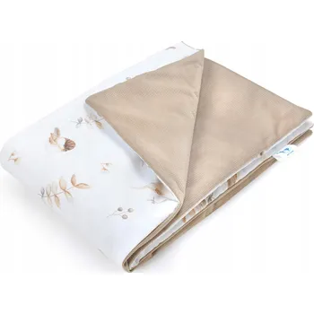 Dětská deka Oboustranná deka do kočárku 55x75 bavlna /samet Pepi