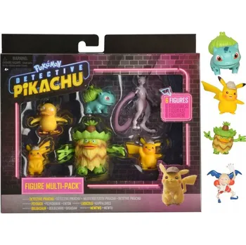 Figurka Pokemon Detektiv Pikachu multipack 6 figurek