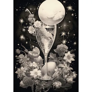 Plakát Plakát Vesmírný elixír bez rámu 67,5 x 95 cm