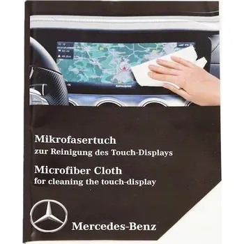 autokoberec MERCEDES Utěrka z mikrovlákna DIN A4 ORIGINÁL
