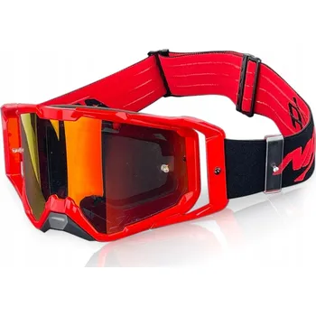 Sluneční brýle NAXA BRÝLE G5/DY CROSS MOTOKROSOVÉ ČTYŘKOLKA ATV | ZRCADLOVÉ SKLO + ČIRÉ SKLO V SADĚ
