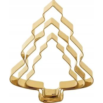 Vánoční dekorace Formičky na perníčky, vánoční stromek, 3 ks, Bloomingvill