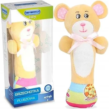 plyšák PLYŠOVÉ CHRASTÍTKO MEDVÍDEK BAREVNÝ PRO MIMINKA ARTYK