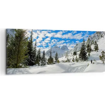 Obraz Foto obraz na plátně 100x40 krajina obývací pokoj ložnice na zeď velký