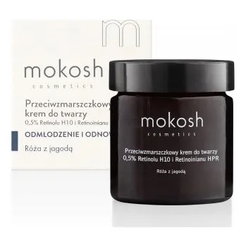 Pleťový krém Omlazující a modelační krém na obličej Mokosh uni na noc 60 ml