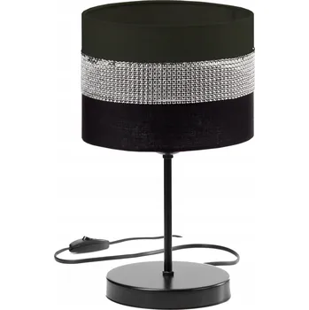 Lampička Stolní lampa Skylighting Cristal Black černá, šedá 60 W
