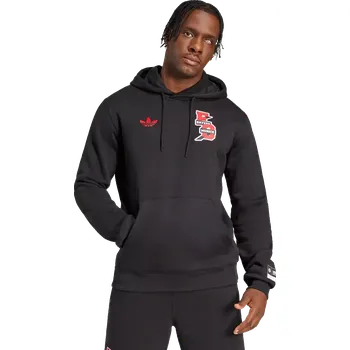 Pánské oblečení Pánská mikina s kapucí Adidas FC Bayern 24/25 VRCT černá