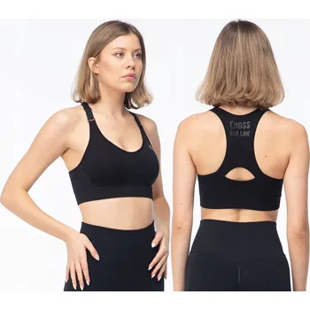 Podprsenka Sportovní podprsenka IQ Cross The Line XL černá