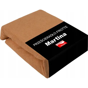 Prostěradlo Prostěradlo s Gumou 140x200 Froté Polské SILNÉ Odolné Barva MEDOVÁ