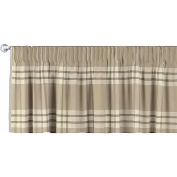 Obraz Lambrekýn na pásce 130x40 béžová kostka