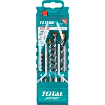 Vrták VRTÁKY DO BETONU Sada 5 ks 4 5 6 8 10mm